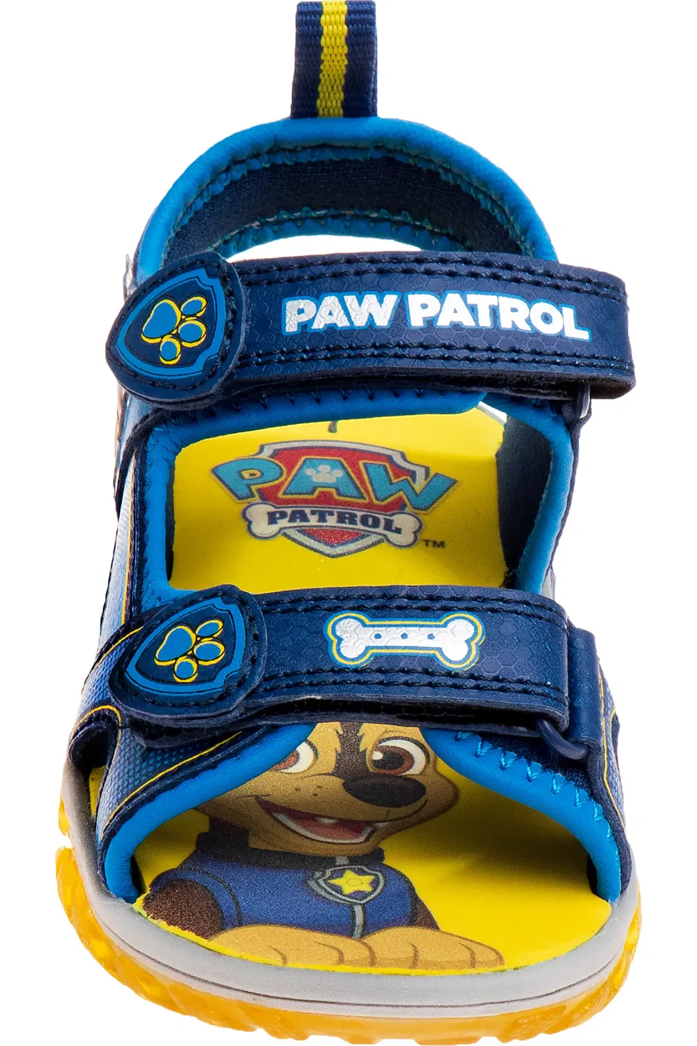 Сандалии детские с регулируемыми ремешками Paw Patrol JOSMO, темно-синий/желтый — фото 3