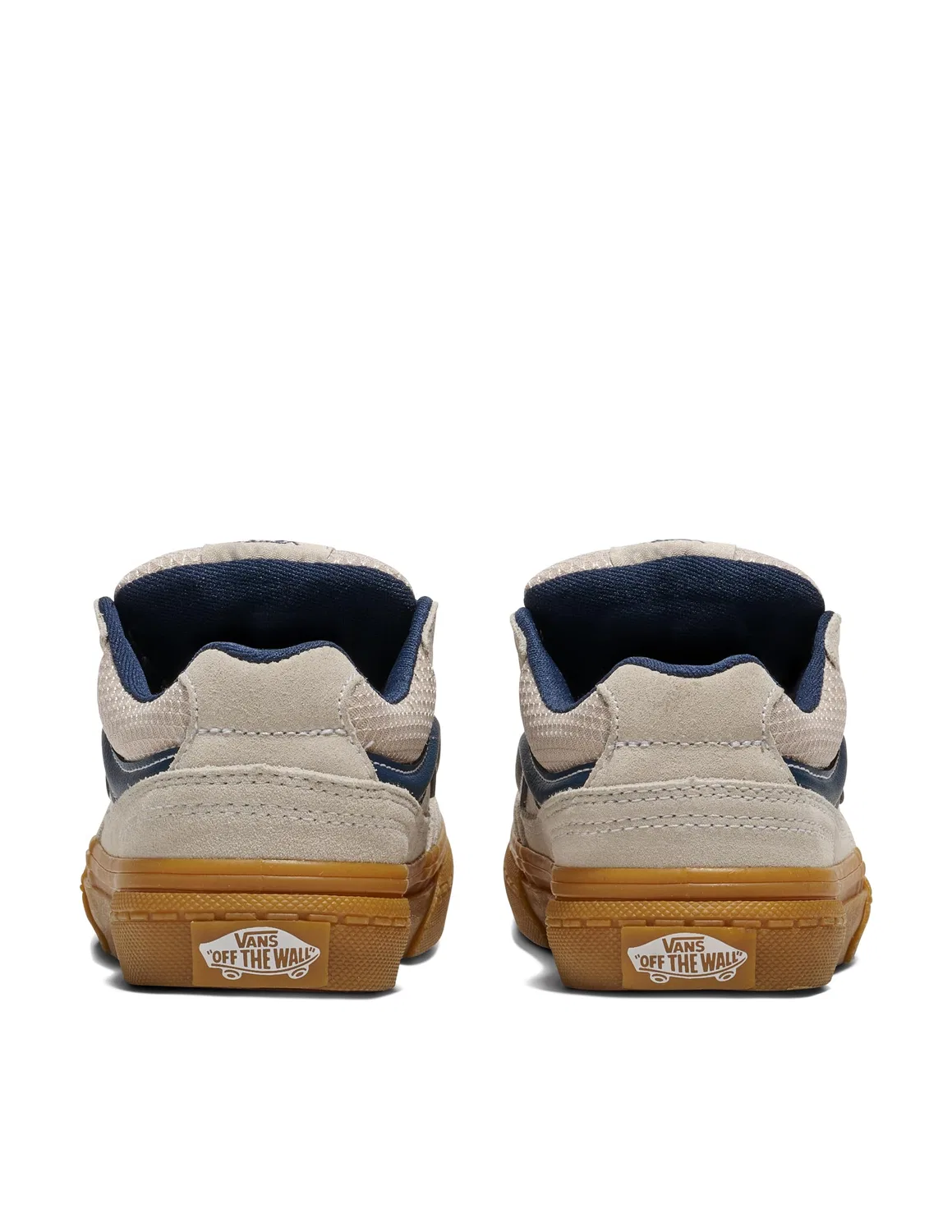 Детские кроссовки для мальчиков с принтом Caldrone Vans, Lkz Gum Pop Dress Blues — фото 3