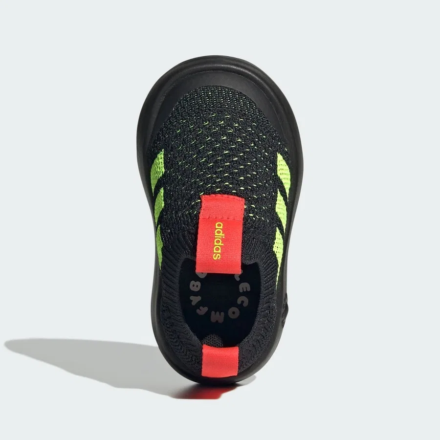 Детские спортивные кроссовки с дышащим верхом Bubblecomfy adidas, Черный — фото 4