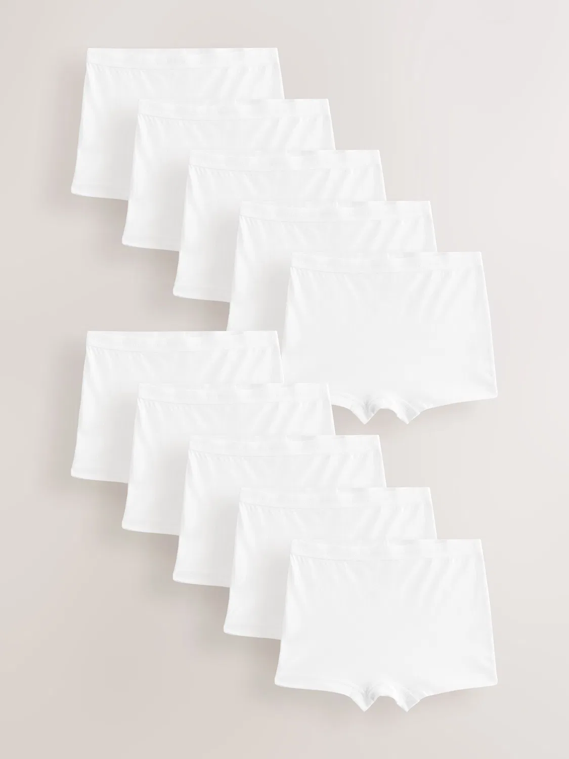 Трусы, высокие, Short Briefs 10 Pack Next, белый
