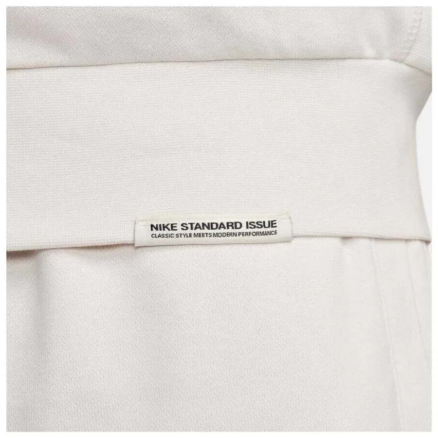 Свитшот мужской с капюшоном и молнией Dri Fit Standard Issue Full-Zip Hoodie Nike, Белый — фото 4