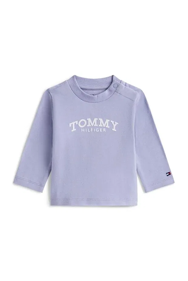 Детская футболка для девочек с длинным рукавом Tommy Hilfiger, Blue