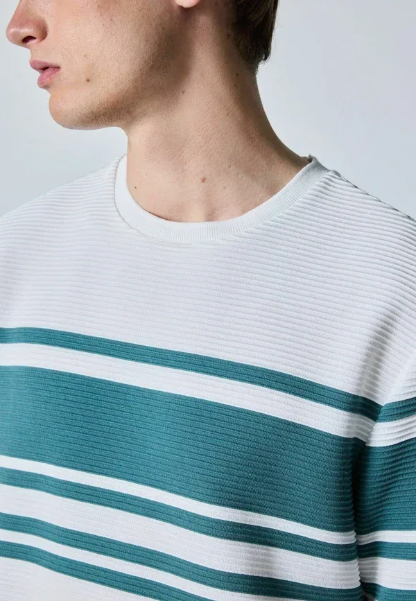 Футболка с принтом Regular Fit Smart Block T-shirt Next, зеленый — фото 4
