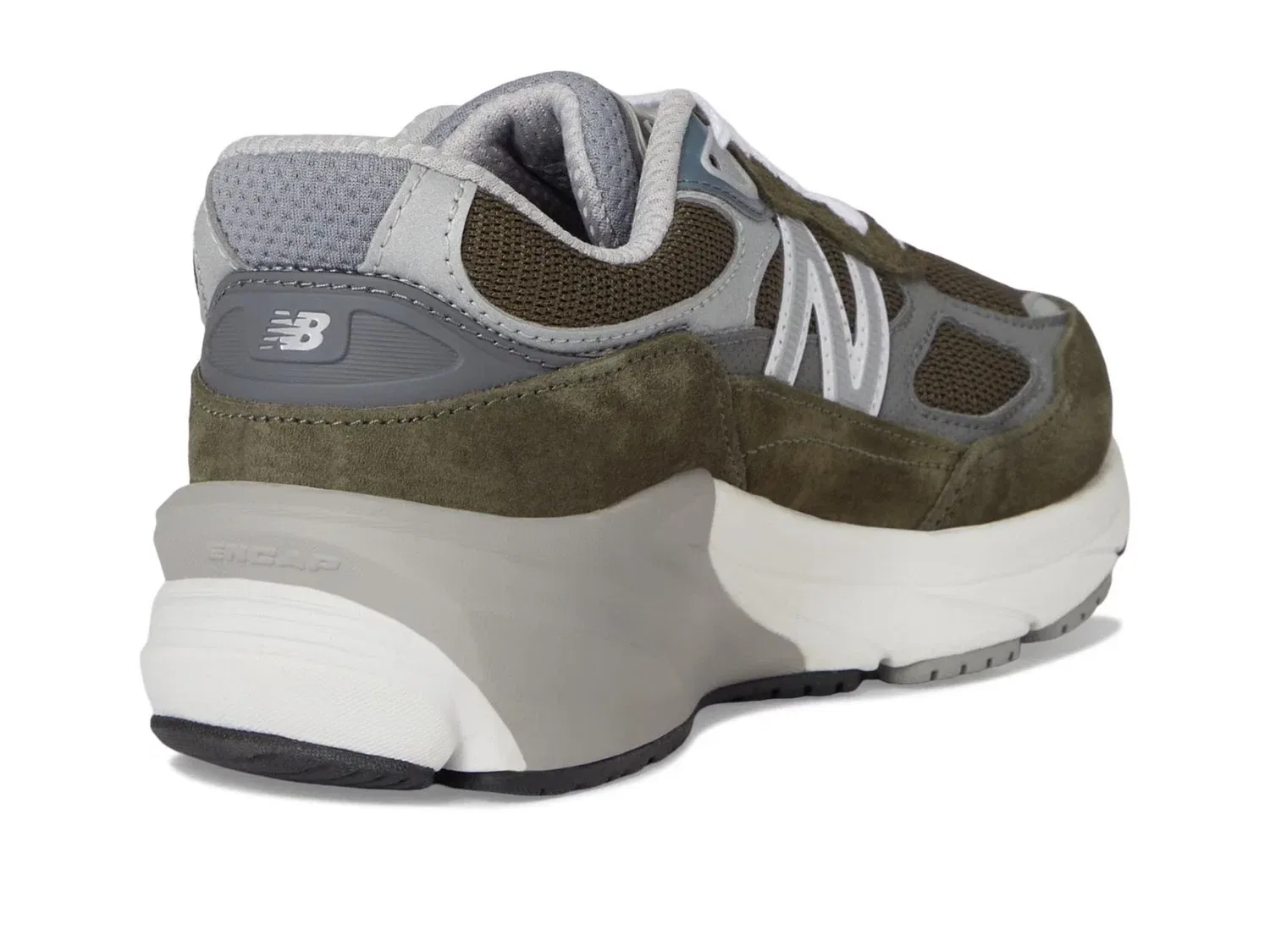 Детские кроссовки New Balance 990v6 Olive Gray — фото 4