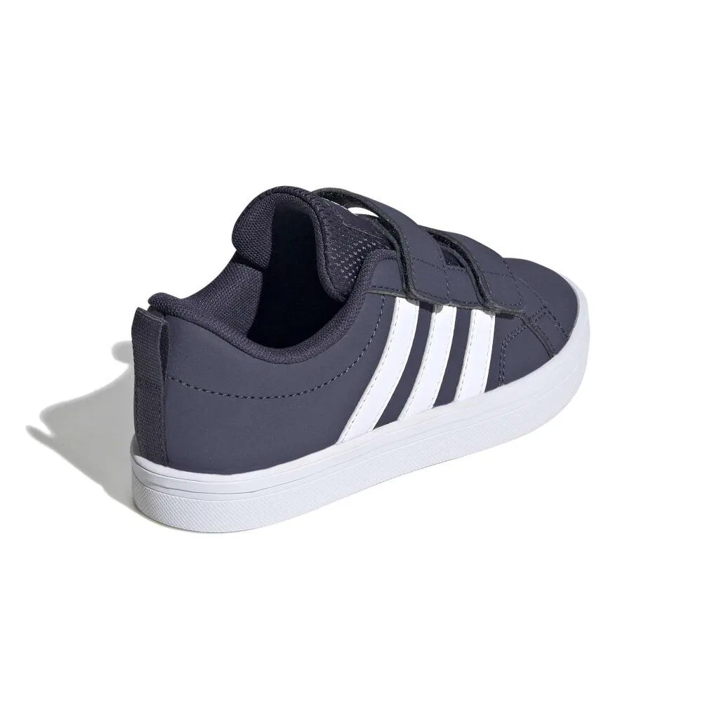 Детские кроссовки с липучками VS Pace 2.0 Adidas, Dunkelblau Weiss — фото 2