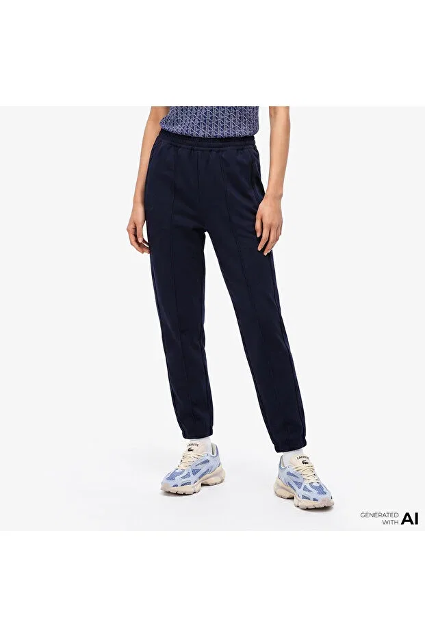 Женские спортивные брюки-джоггеры Lacoste, 166-Blue — фото 3