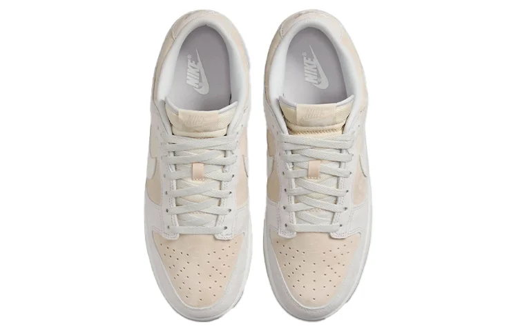 Кроссовки Nike Dunk Low Premium, светло-бежевый/светло-серый — фото 4