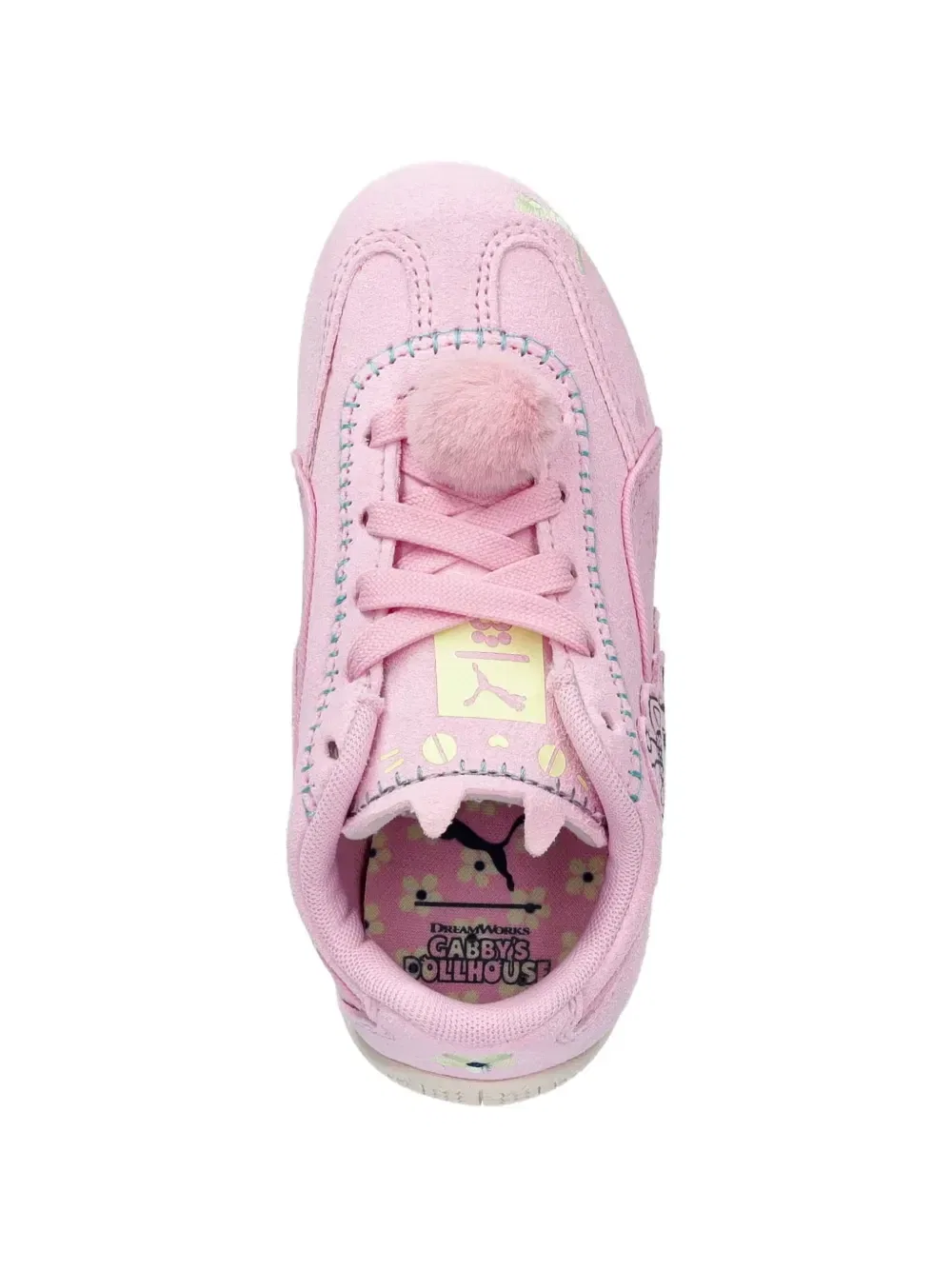 Кроссовки Speedcat из коллаборации с Gabby's Dollhouse Puma Kids, розовый — фото 4