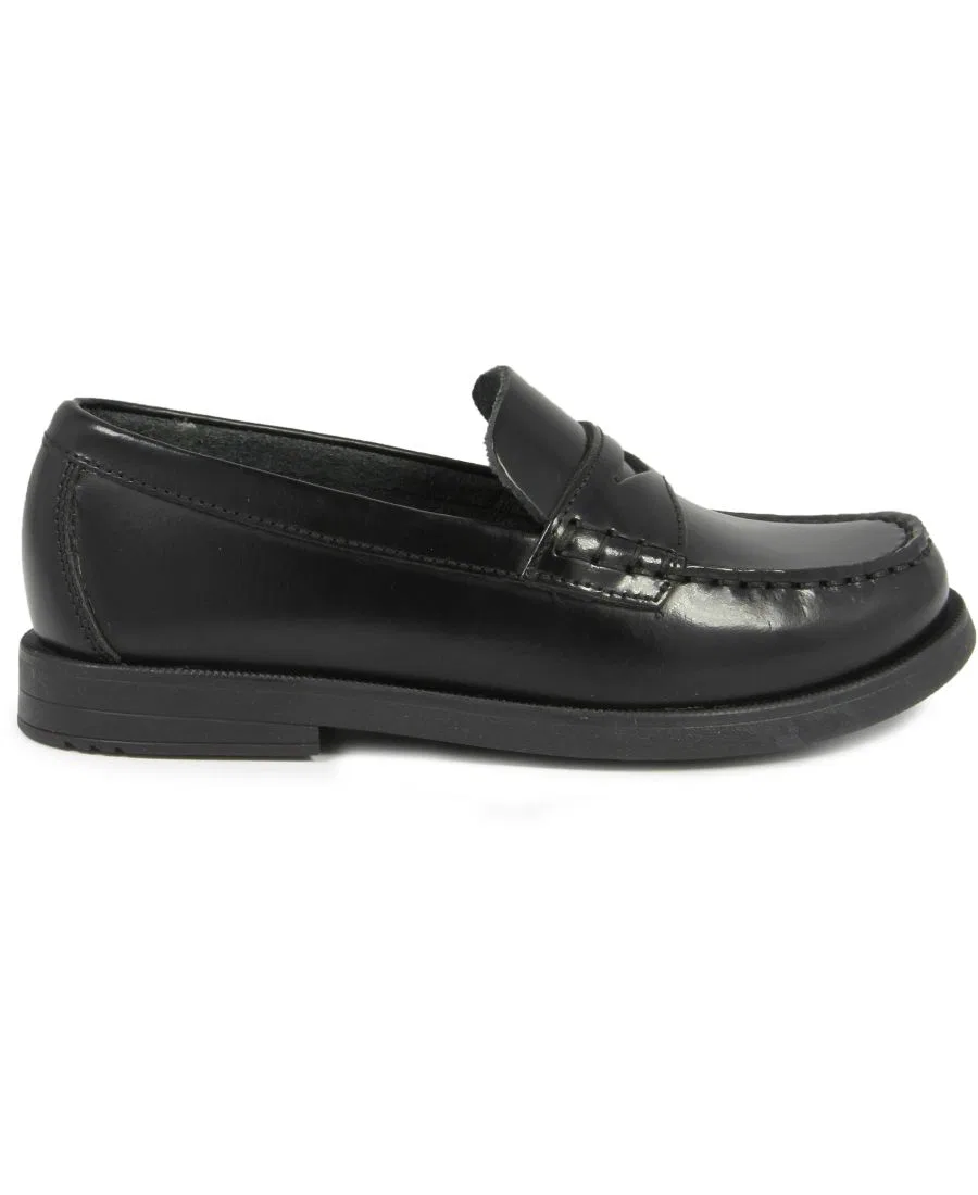 Полуботинки Croquet Penny Loafer JR Florsheim, Black — фото 3