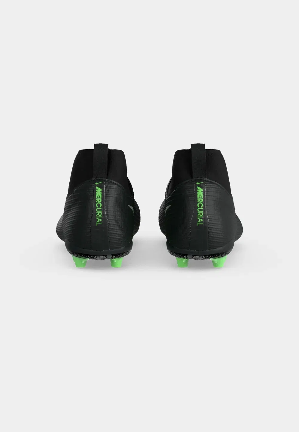 Футбольные бутсы Jr Mercurial Superfly 11 Academy AG унисекс для искусственных газонов Nike Performance, Black/Illusion Green — фото 4