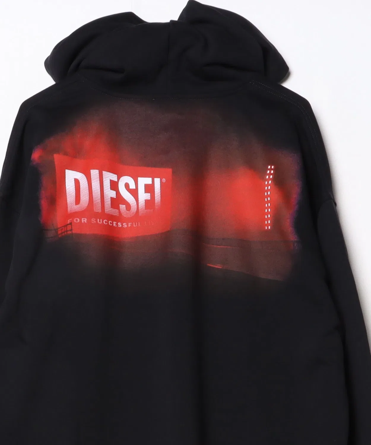 Мужской худи с длинным рукавомS-BOXT-HOOD-R11 DIESEL, White — фото 2