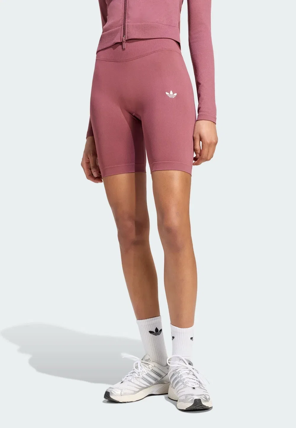 Бесшовные шорты Essentials, 5 дюймов - шорты Adidas Originals, Burgundy