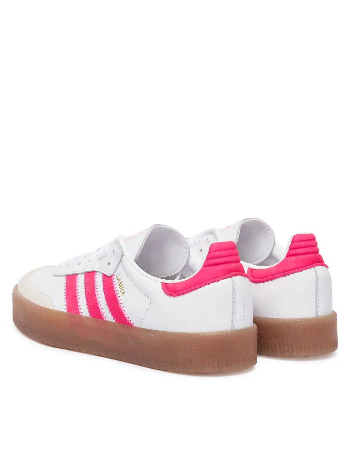 Кроссовки для девочки Sambae Adidas, белый — фото 3