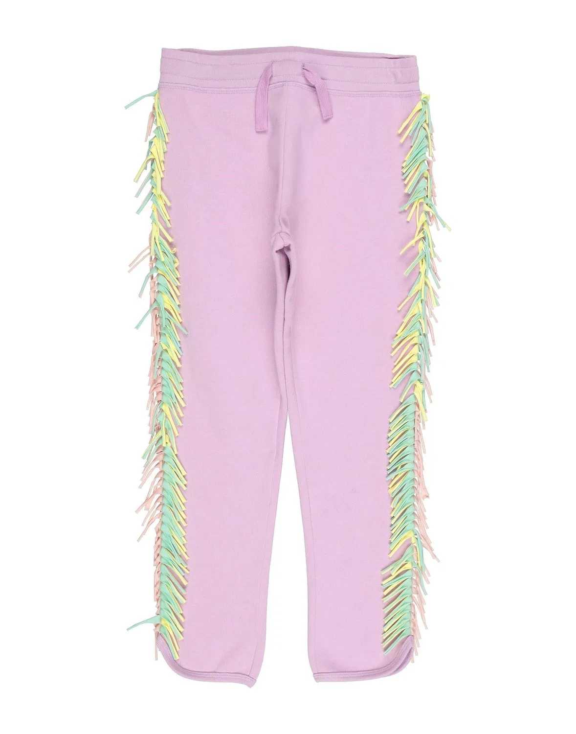 Детские штаны для девочек с аппликацией Stella Mccartney Kids, сиреневый