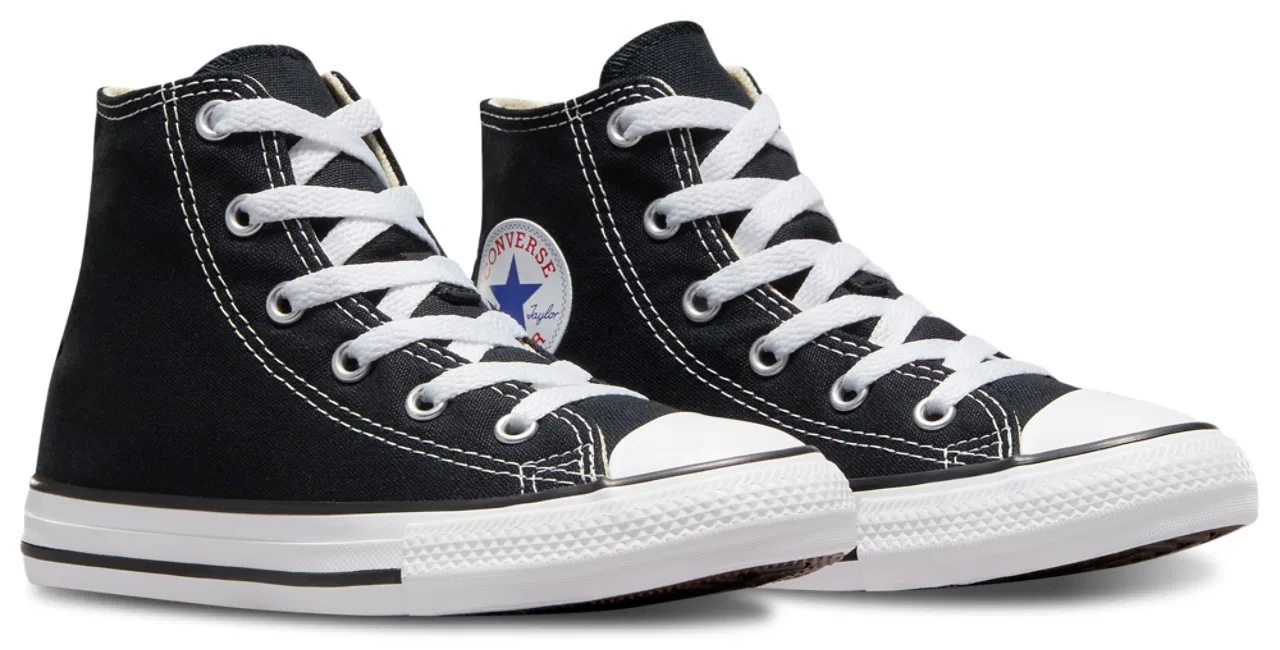 Кеды для мальчиков All Star High Top Converse, белый/черный — фото 2