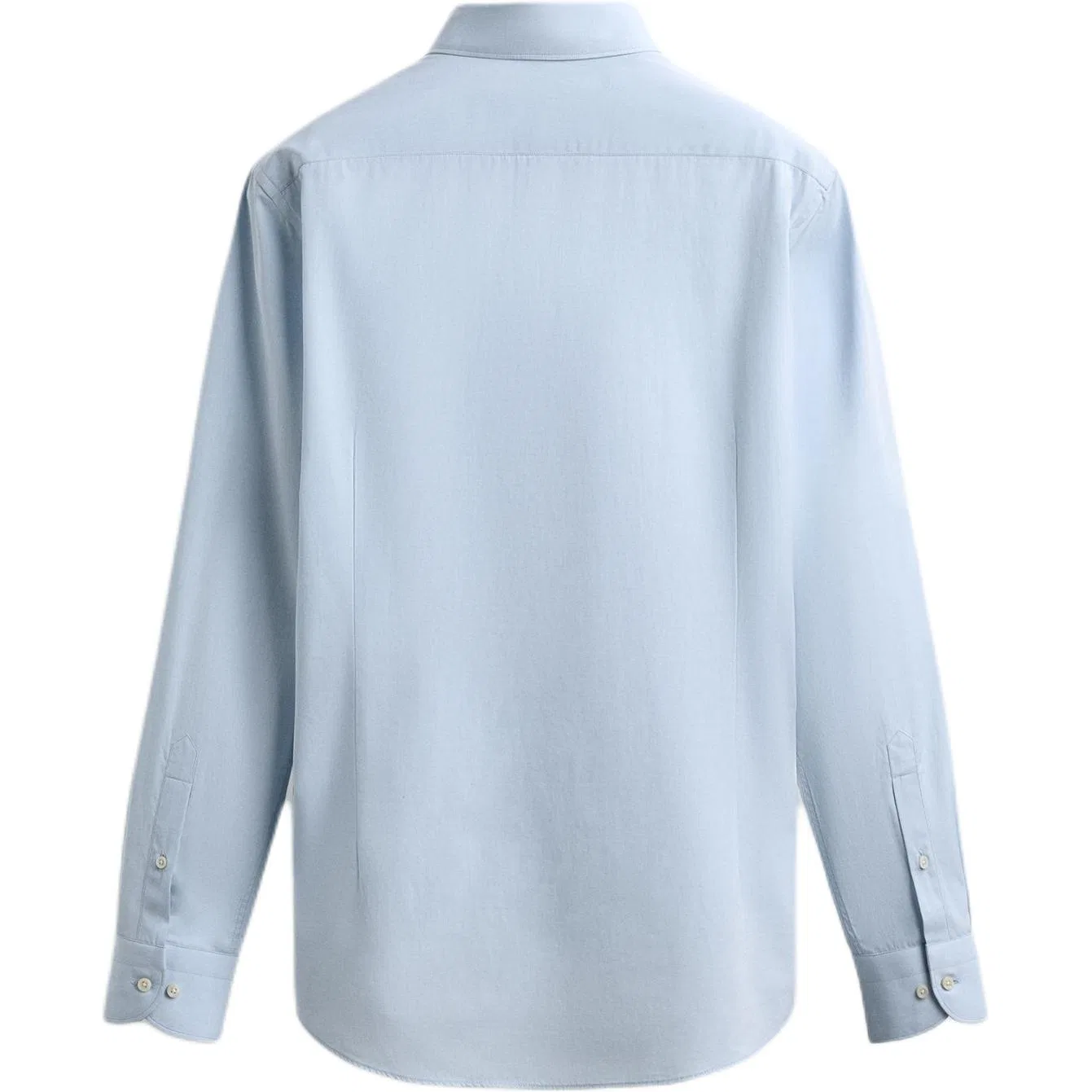Мужская рубашка с умеренным кроем Sky Blue ZARA, Sky Blue — фото 3