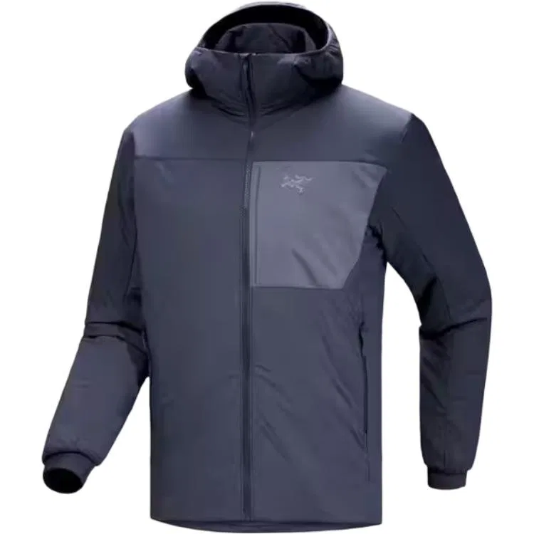 Мужская пуховая куртка с утеплителем Proton Arcteryx, Black Sapphire/Deep Stratus Blue/Black Sapphire/Dark Stratus