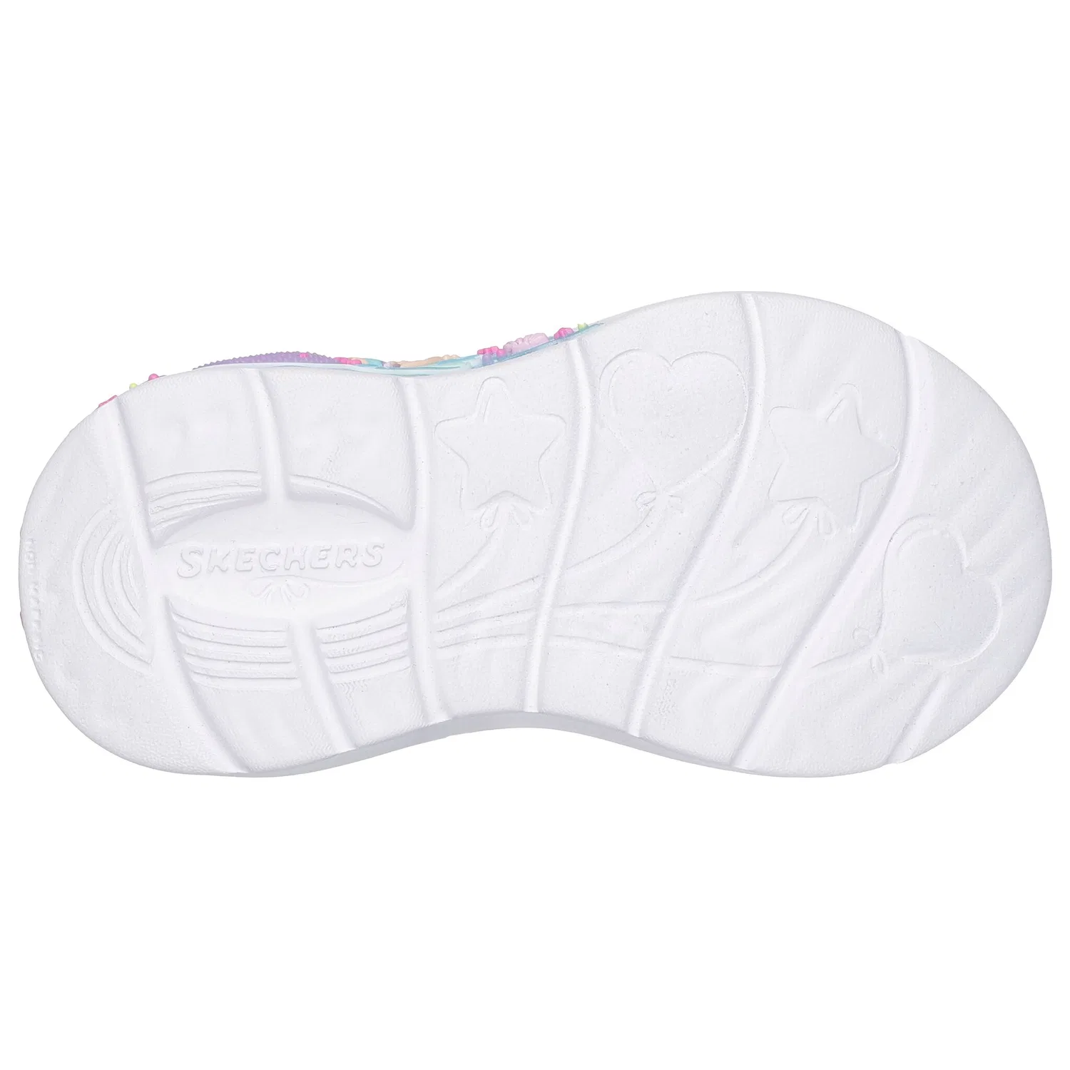 Детские кроссовки с подсветкой Skechers MY DREAMERS, Blue-Pink Multi — фото 3