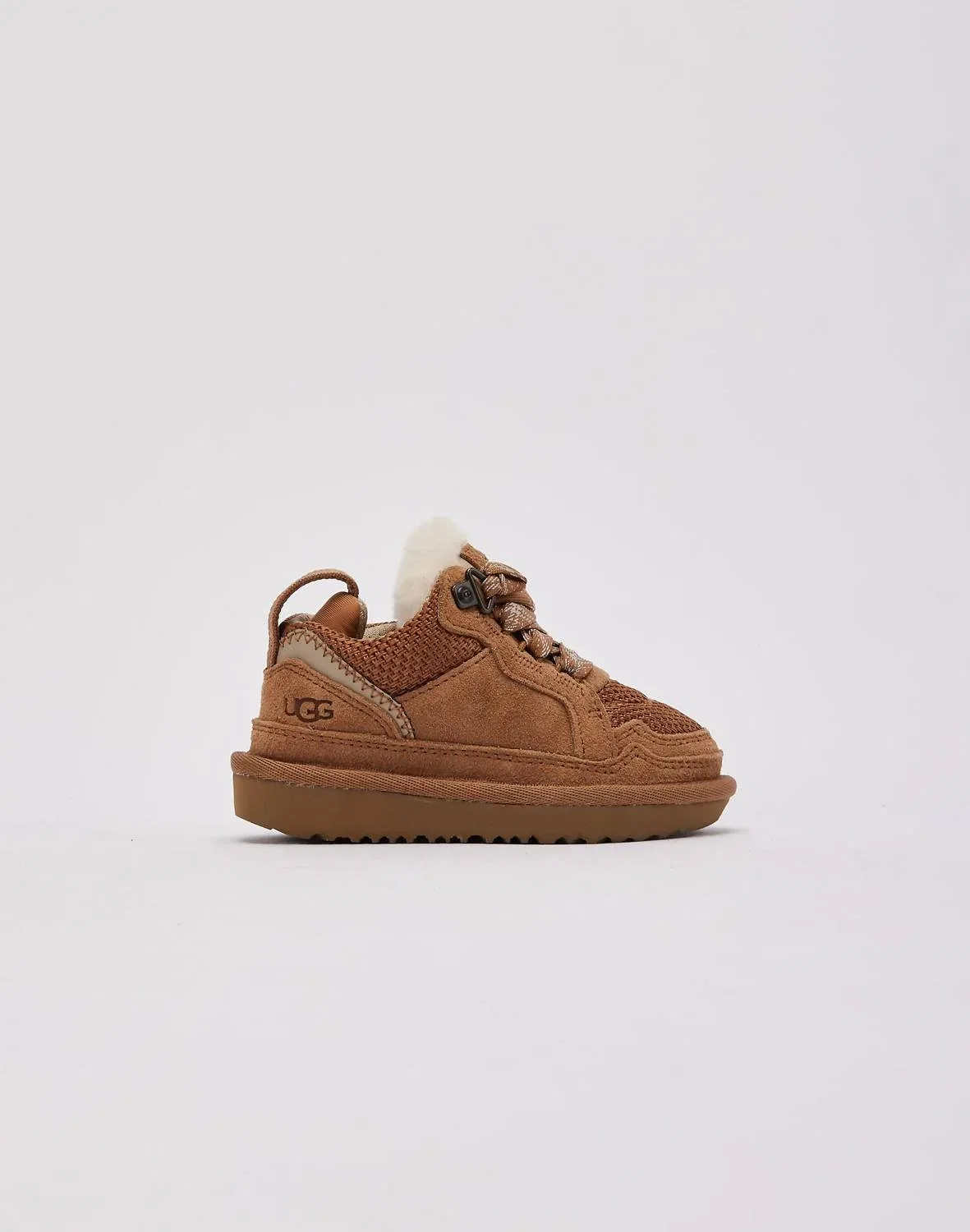 Детские кроссовки с замшевым верхом Lowmel UGG, Chestnut