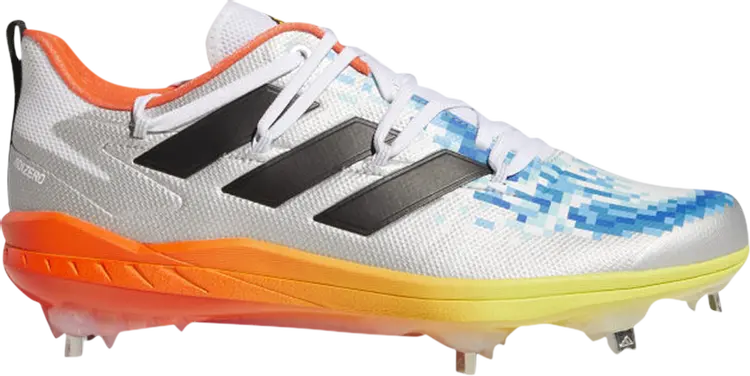 

Бутсы Adidas Afterburner 8 KO 'Pixelated', серебряный