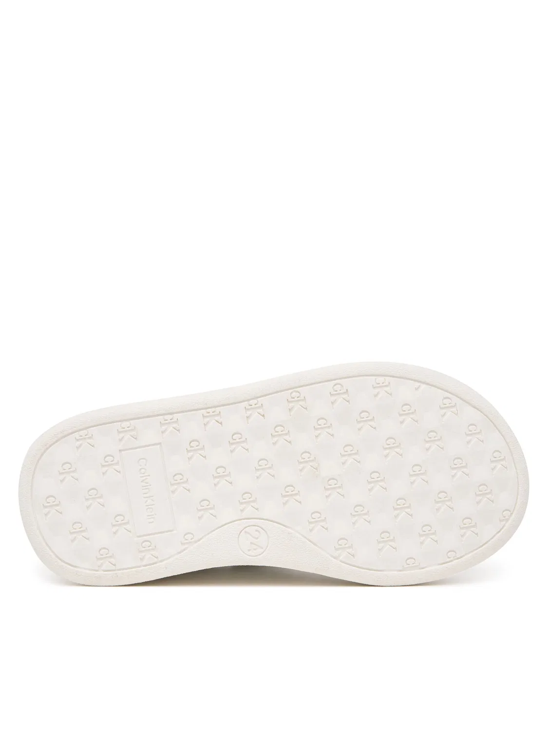 Кроссовки для мальчика Low Cut Lace-Up/Velcro Calvin Klein, белый — фото 4