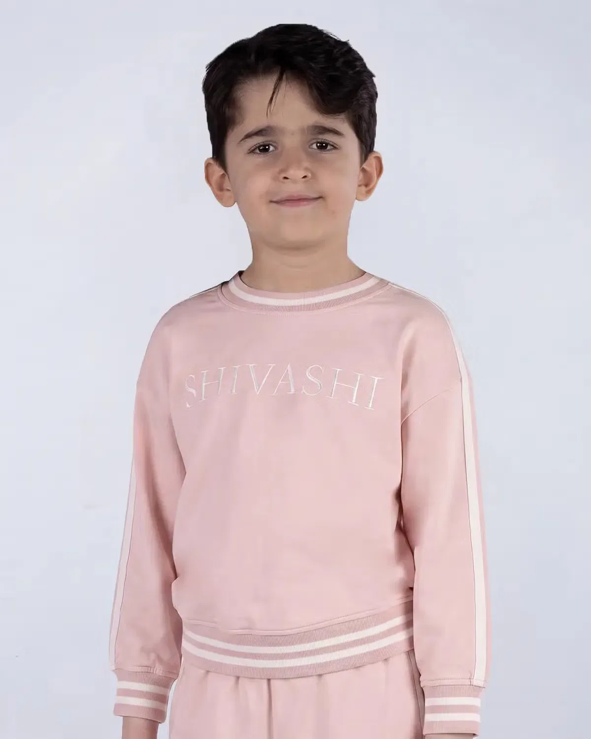 Свитшот оверсайз Cozy Sweat Shivashi Kids, розовый