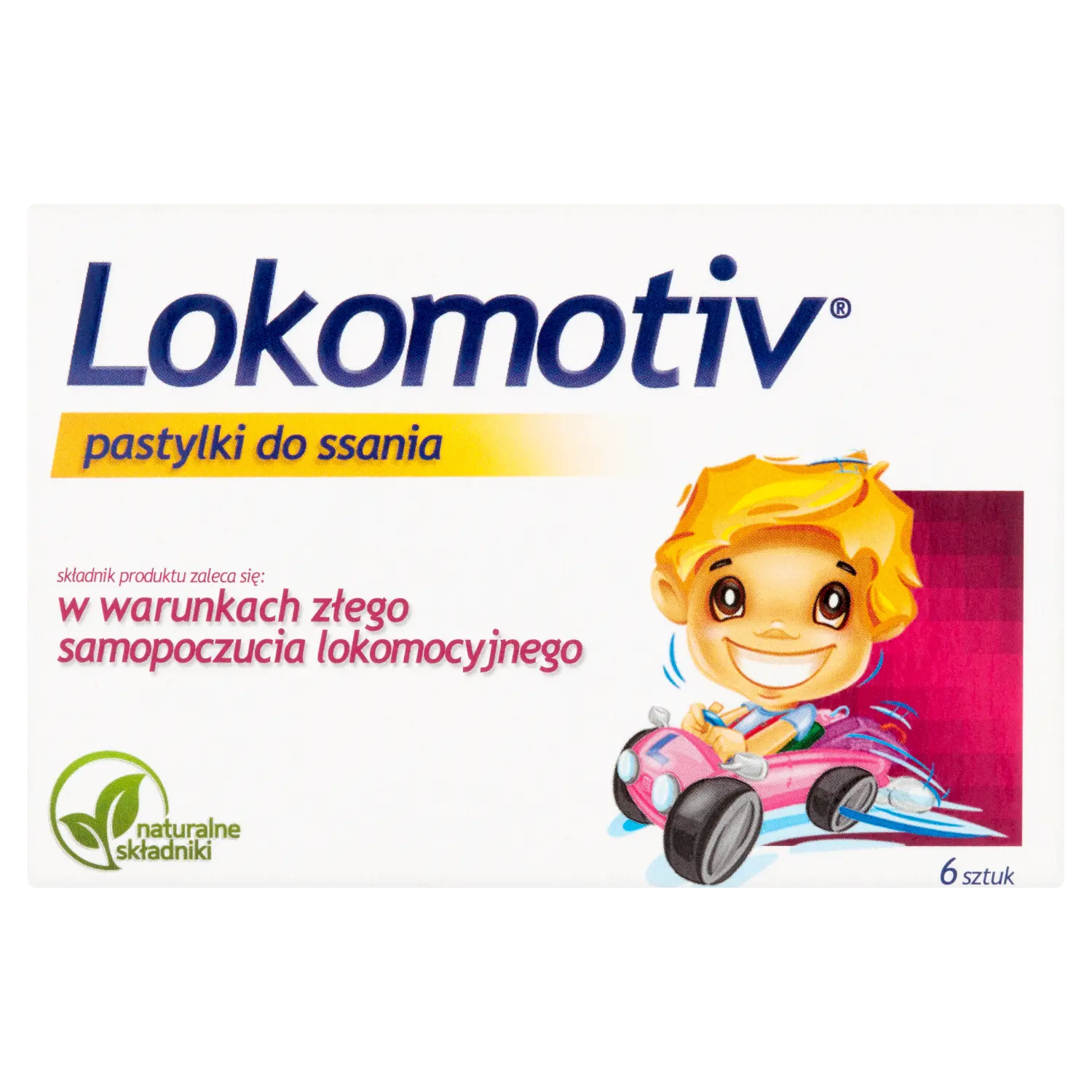 

Lokomotiv пастилки, 6 шт/1 упаковка