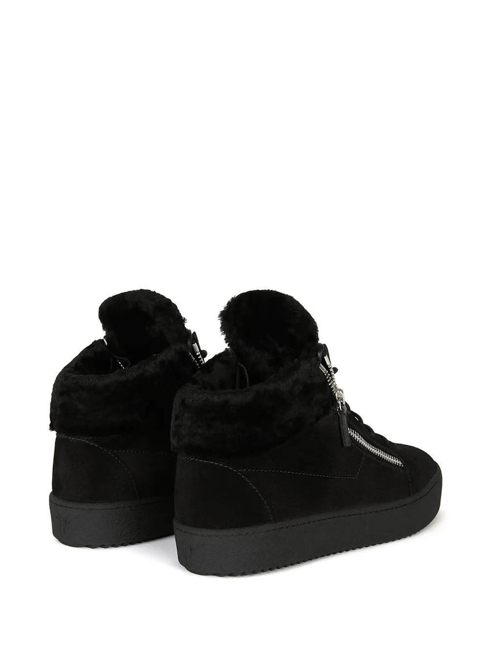 Высокие кеды Kriss Giuseppe Zanotti, черный — фото 3