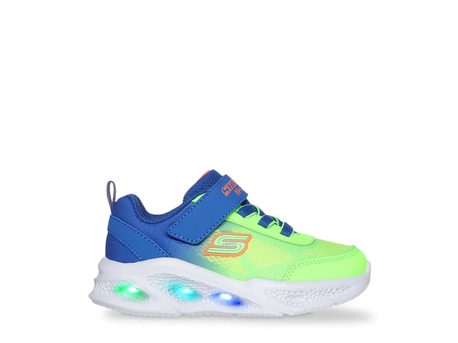 Кроссовки с подсветкой Skechers S Lights Meteor Lights, синий — фото 3