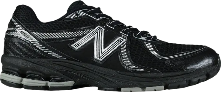 

Кроссовки New Balance 860v2 'Black Grey', черный