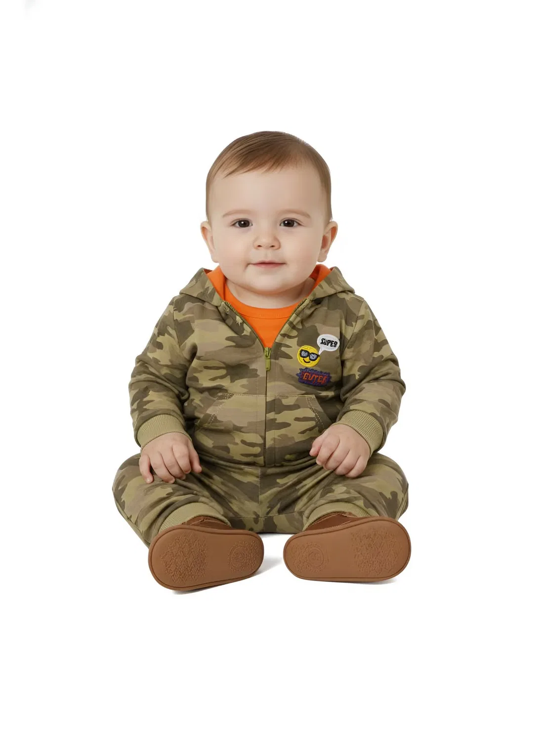 Комплект худи с принтом Army Bambimici, мультиколор — фото 2