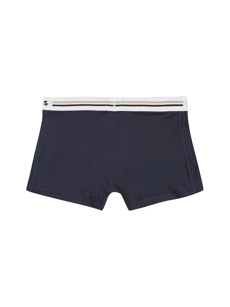 Трусы 3PK Stretch Trunk BOSS, Black — фото 3