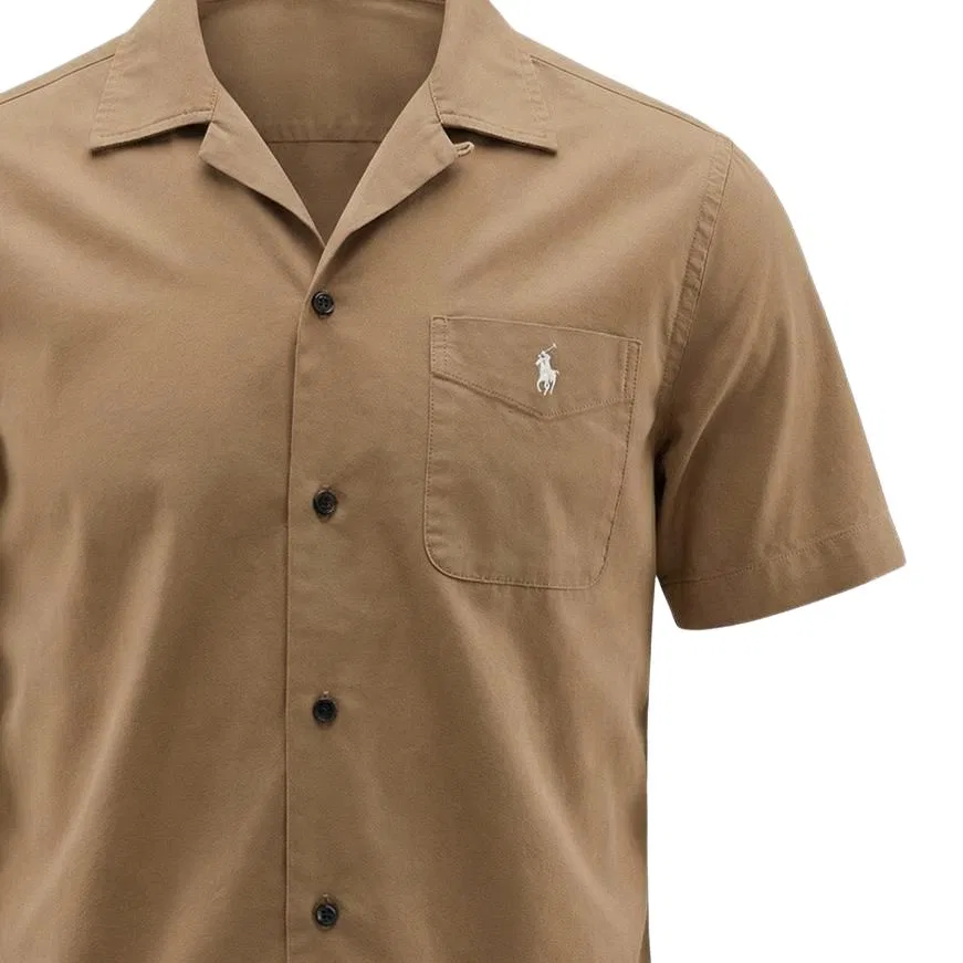 Мужская рубашка классическая Khaki Polo Ralph Lauren — фото 4