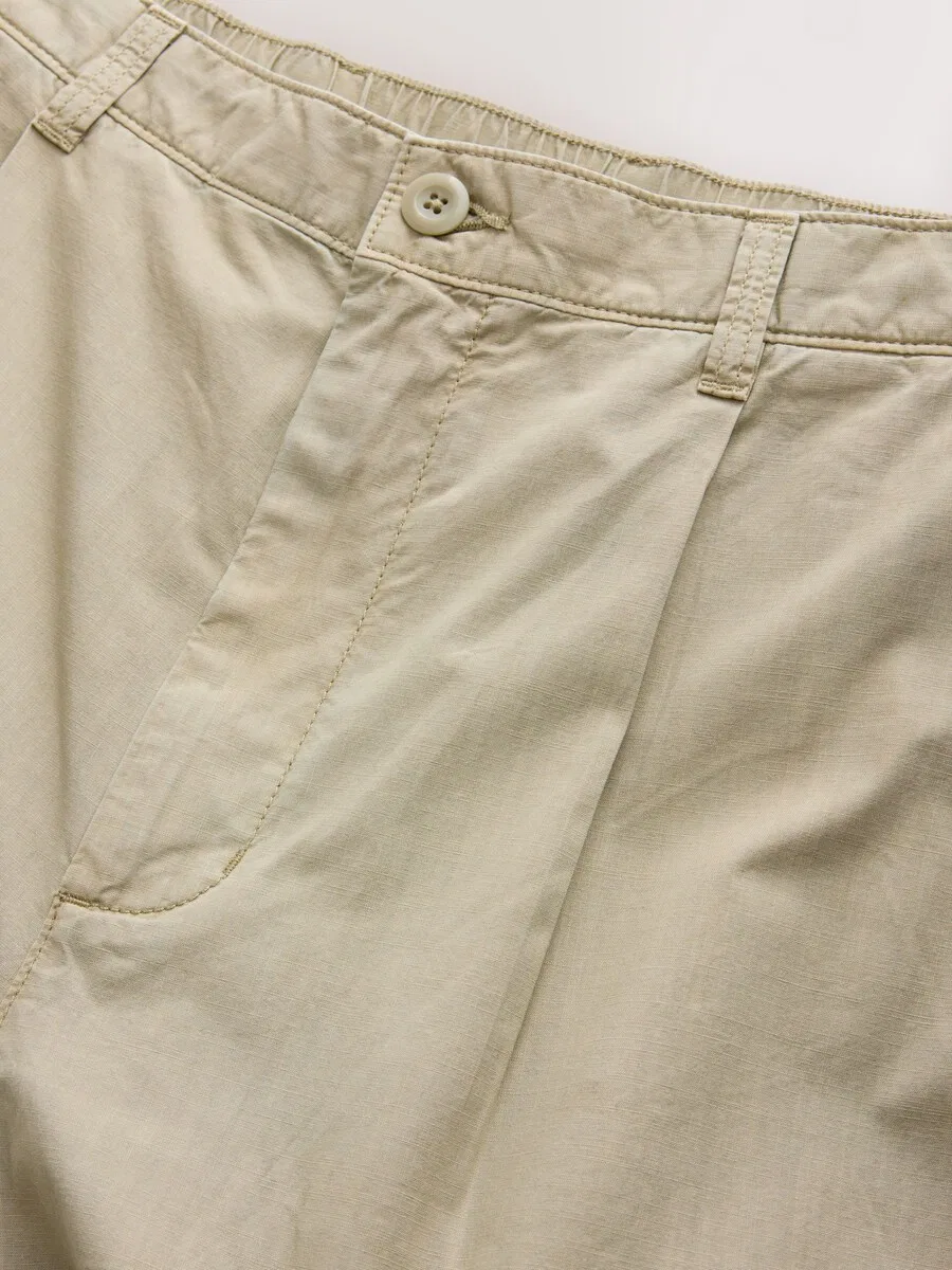 Брюки Next Baggy Pleat-Front Pants 'Edit' в цвете Taupe — фото 2