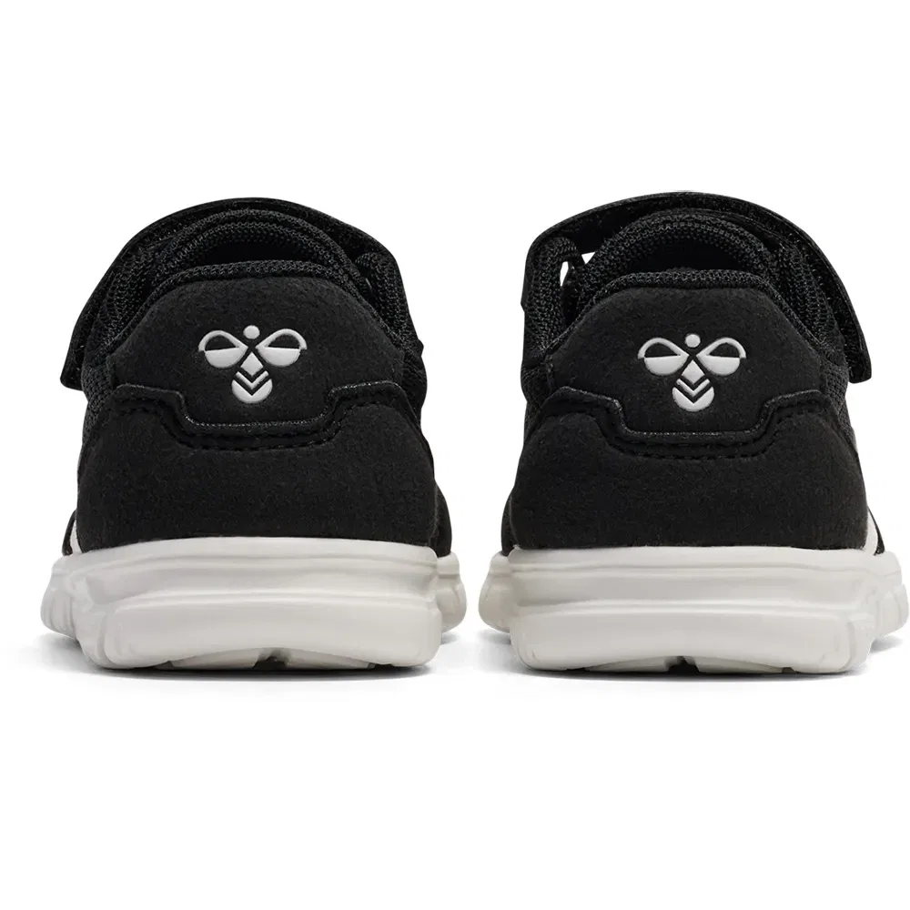 Детские кроссовки для девочек с дышащим верхом Crosslite 2.0 Hummel, Black — фото 4