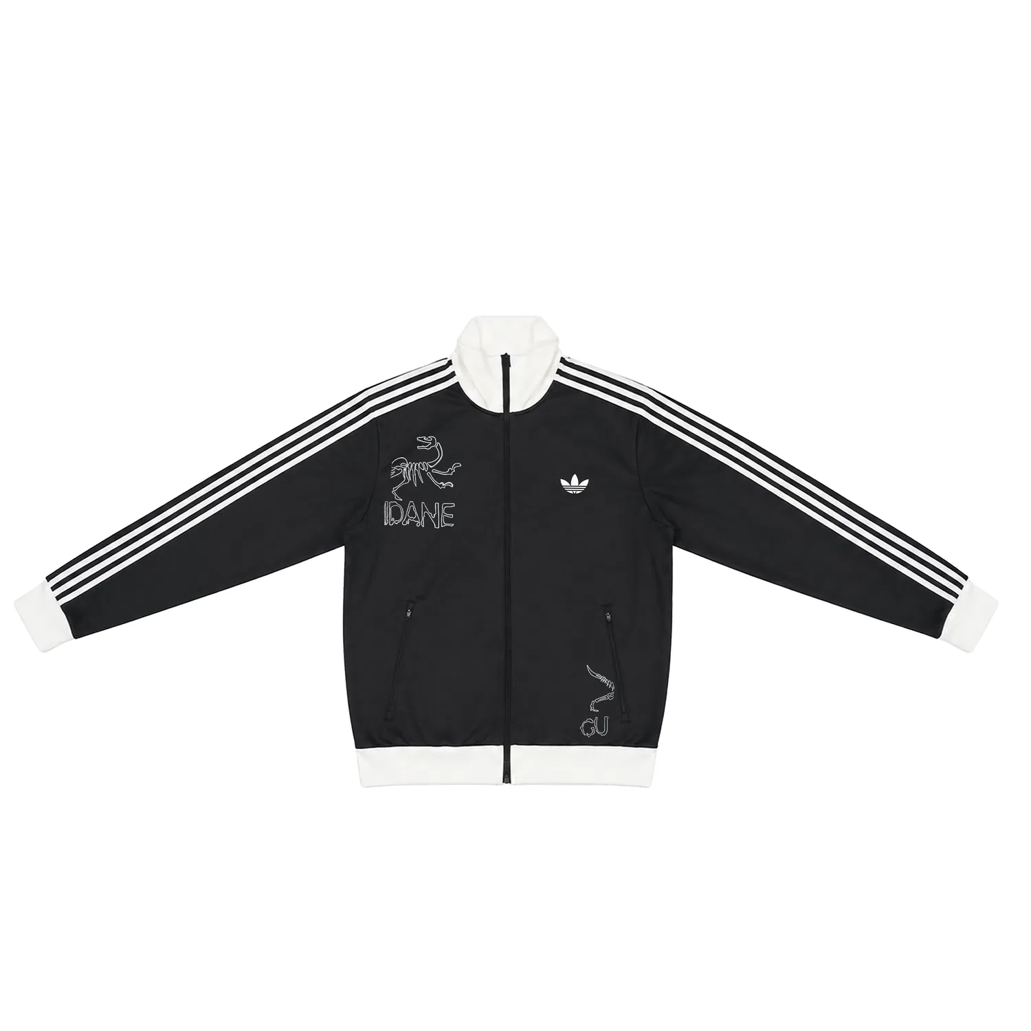 Женская куртка с воротником-стойкой Adicolor Adidas Originals, Black