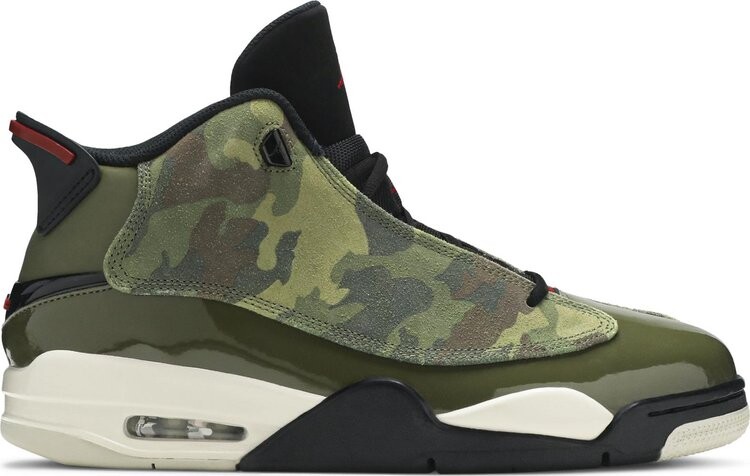 

Кроссовки Jordan Dub Zero Olive Camo, зеленый