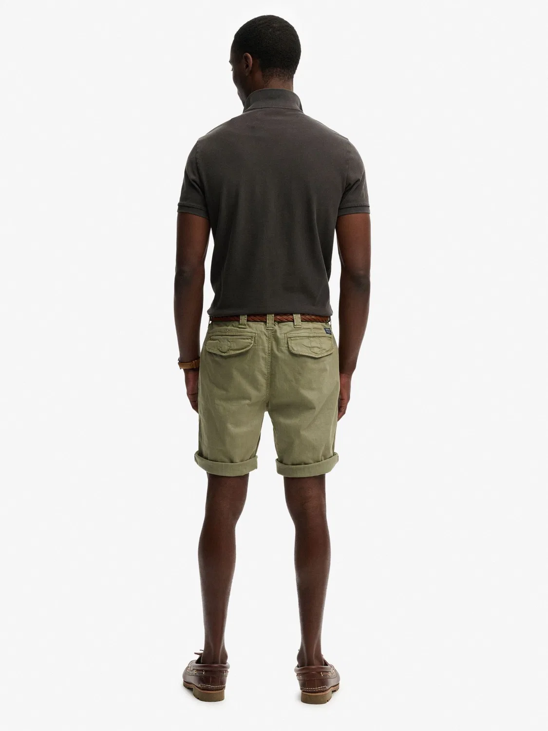 Шорты чинос Utility Superdry, зеленый — фото 3
