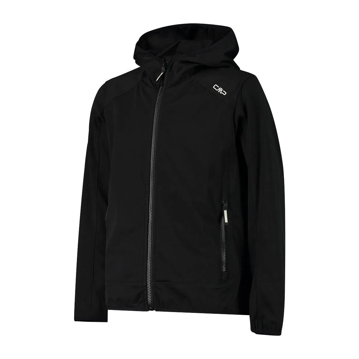 Детская ветрозащитная куртка Boy Jacket Fix Hood Cmp, Grau Weiss — фото 3