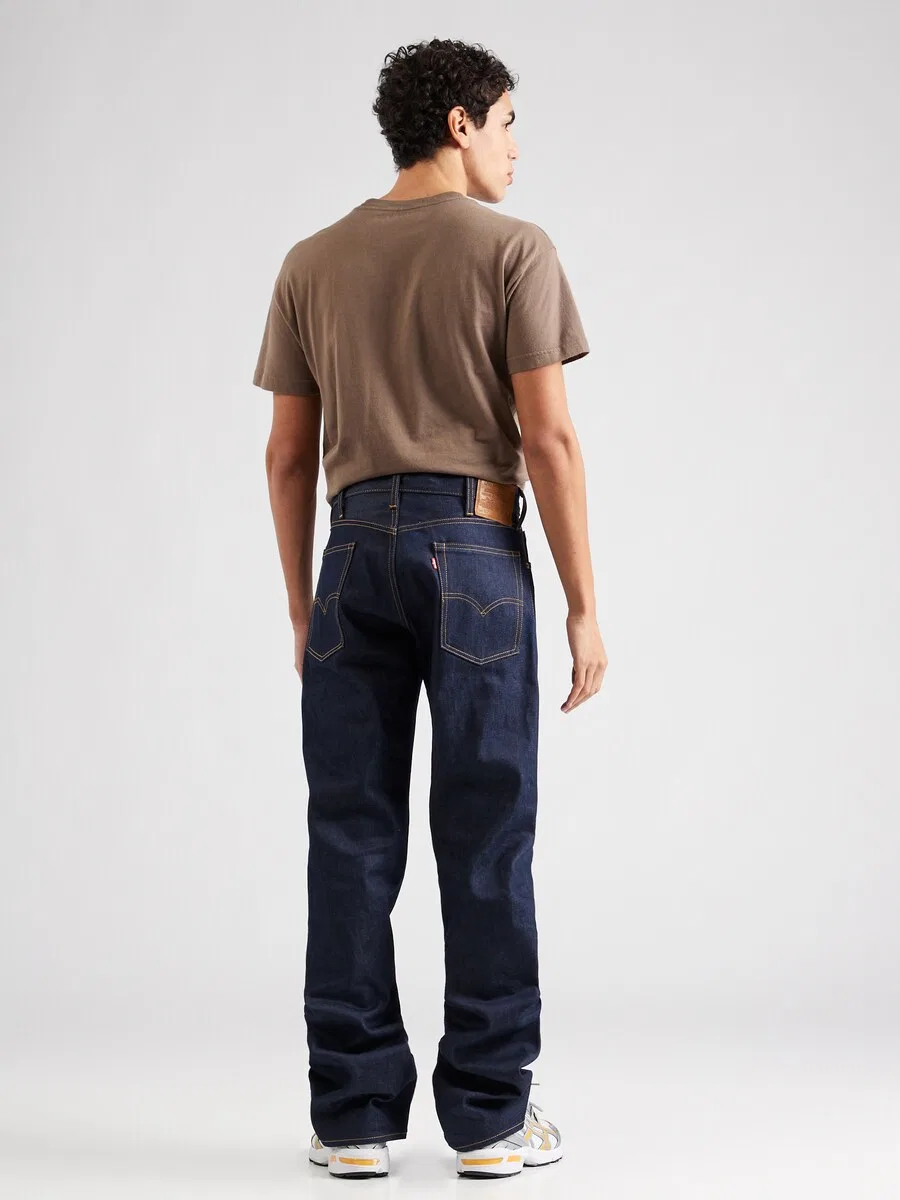 Джинсы LEVI'S Boot cut темно-синего цвета — фото 4