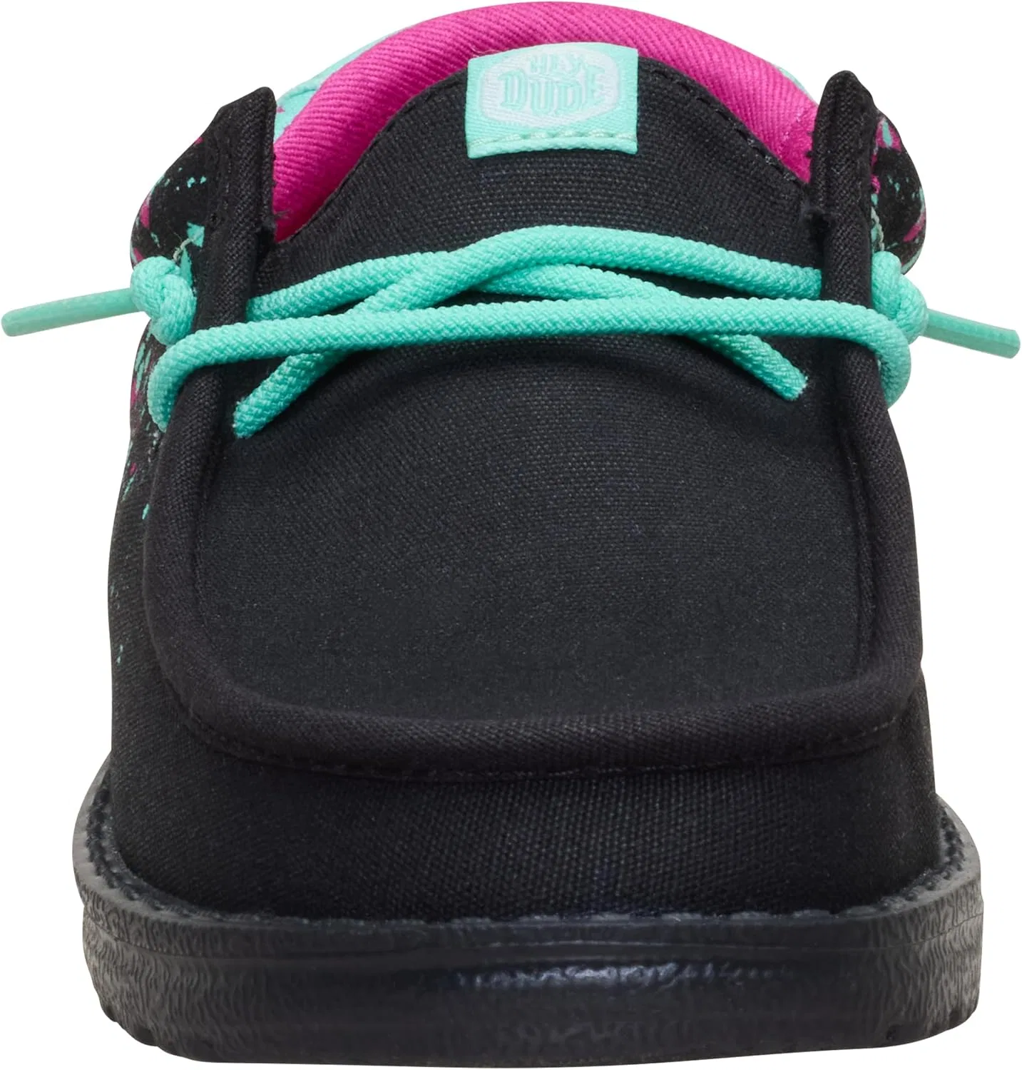 Детские мокасины для мальчиков с принтом Paintball Slip On Sneaker HEYDUDE, Black/Multi — фото 4