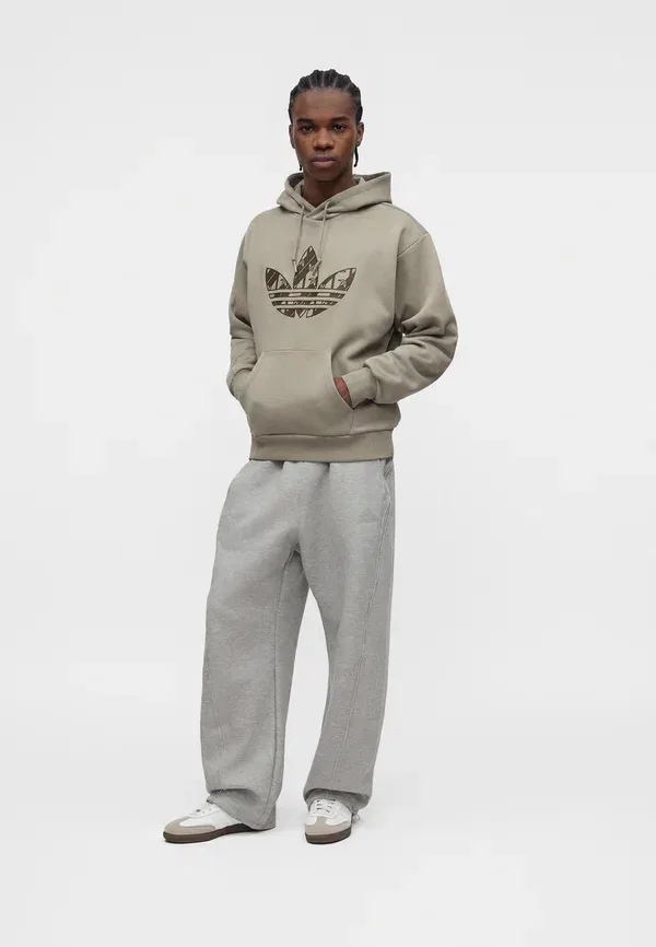 Толстовка с капюшоном Mono Adidas Originals, серебристый — фото 2