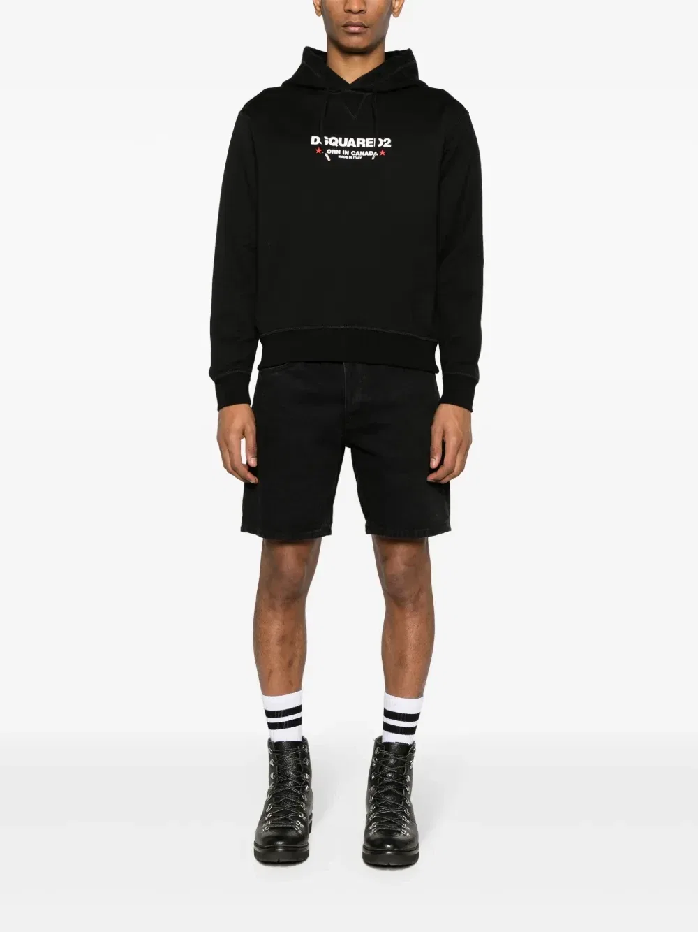 Худи Cool Fit Dsquared2, черный — фото 2