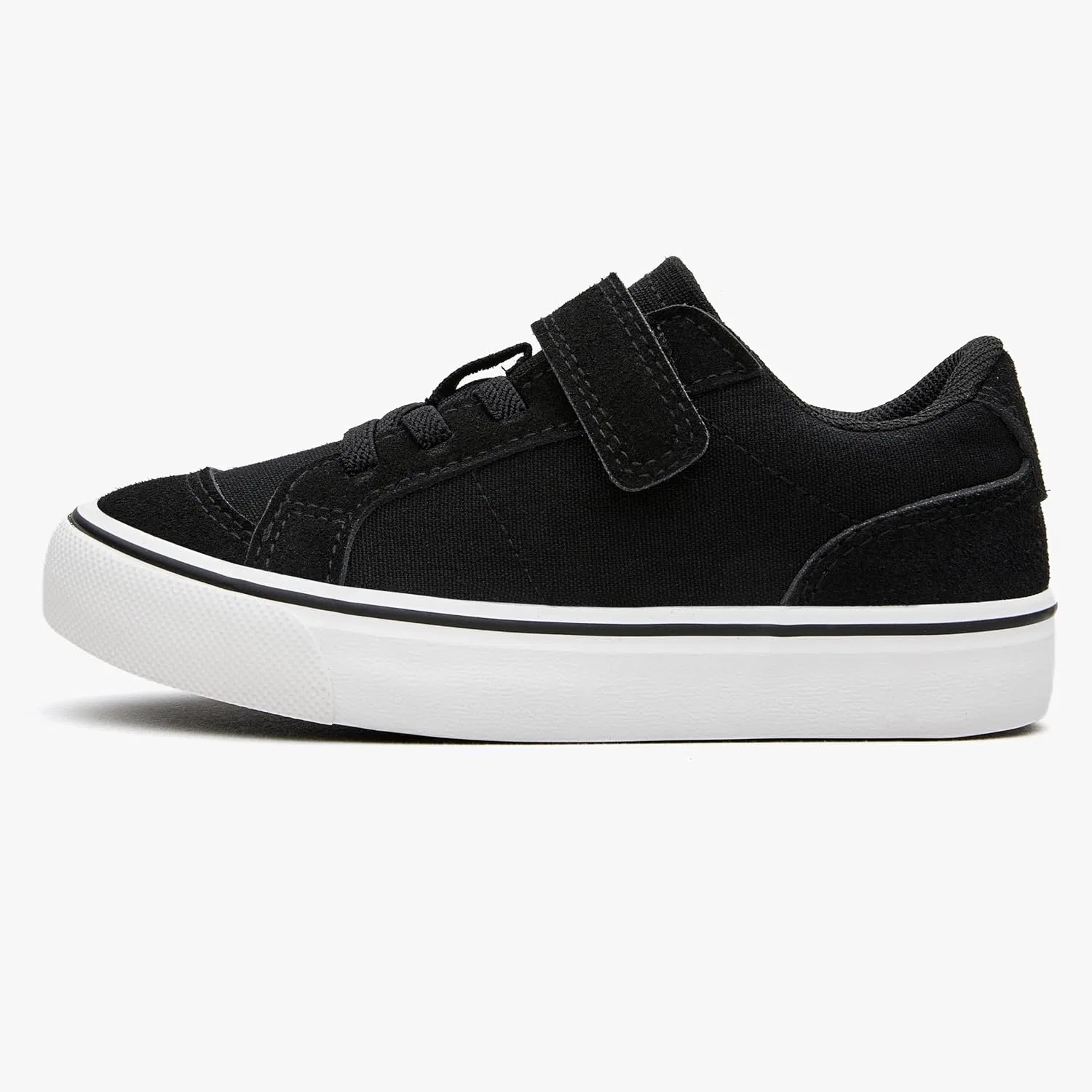 Детские кроссовки для девочек на липучках EasyStar, Black — фото 4