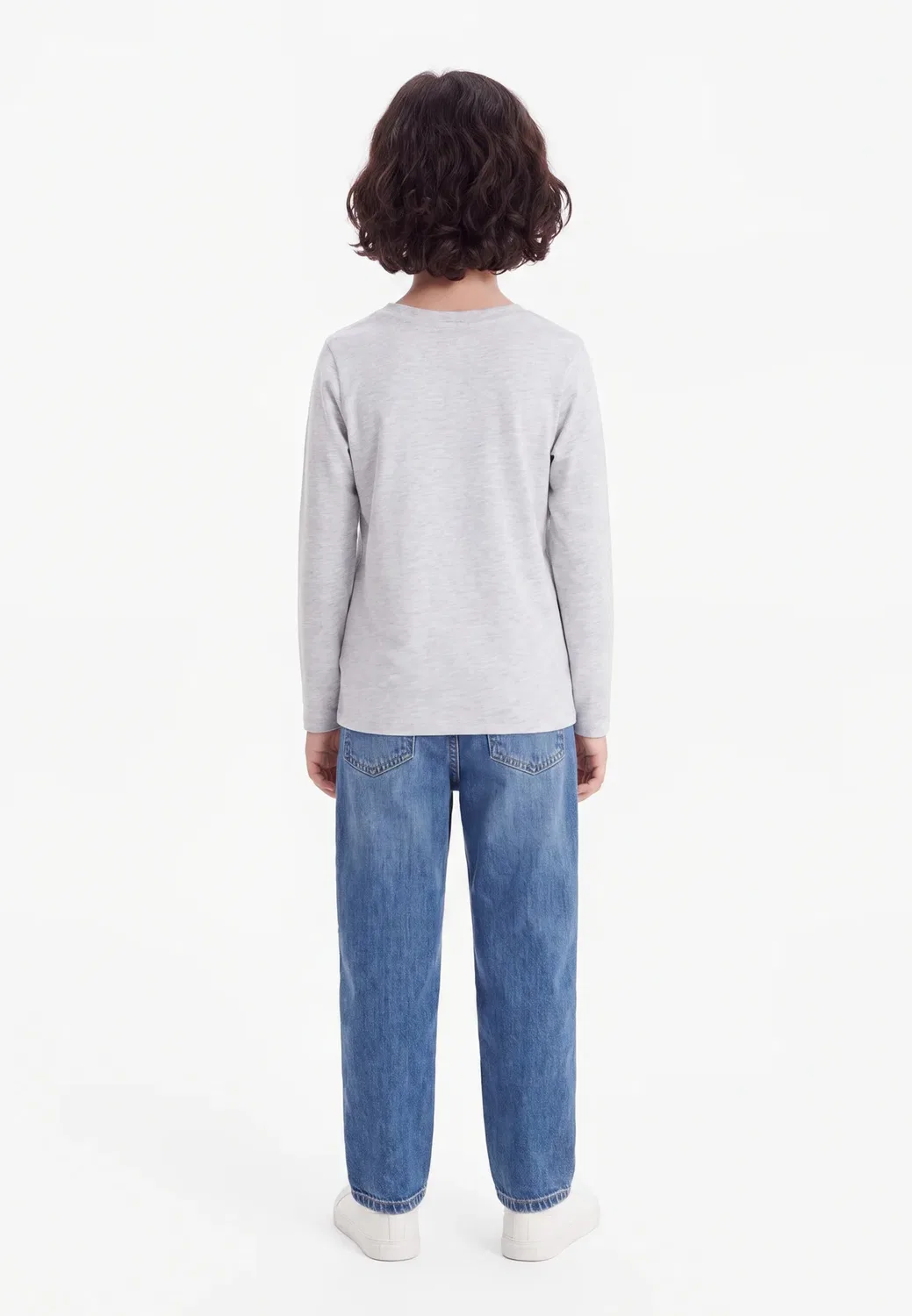 5 штук - футболка с длинными рукавами Friboo By Zalando, Pink/Green/Mottled Grey — фото 2