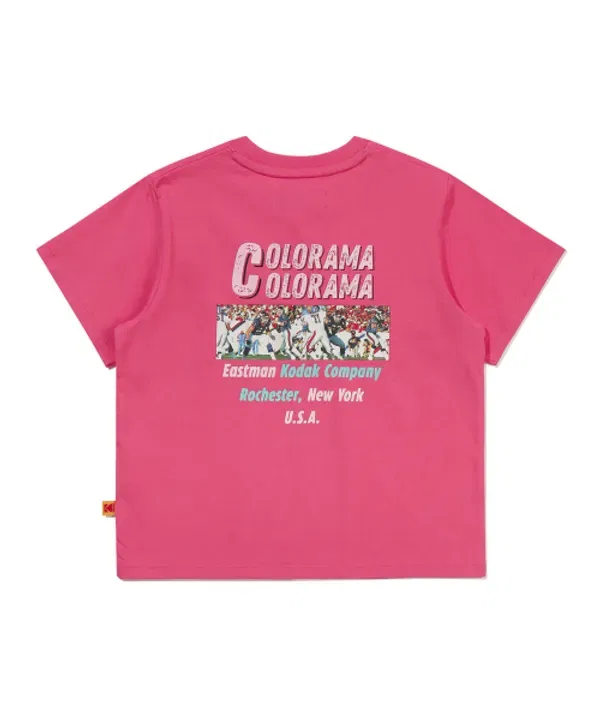 Футболка с коротким рукавом Aero Cool, Kodak Kids, розовый