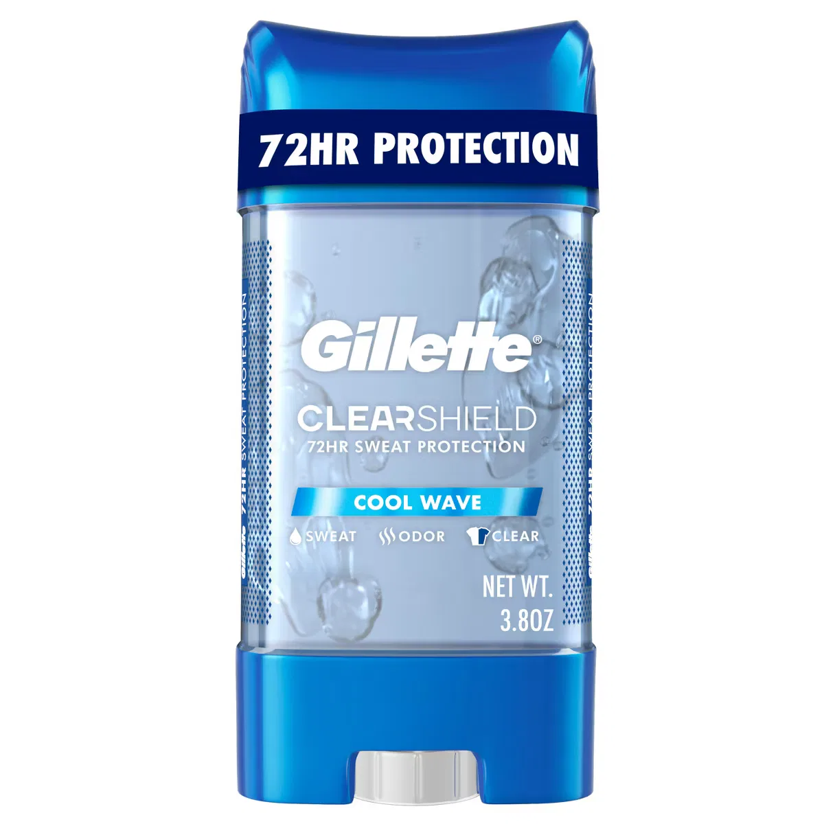 Гель-антиперспирант-дезодорант для мужчин 107 мл Cool Wave Gillette, Fresh