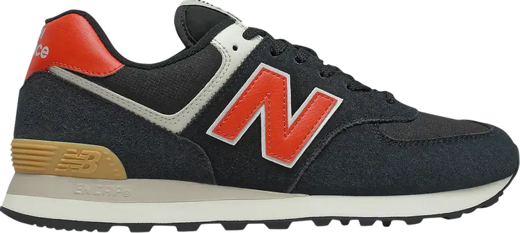 

Кроссовки New Balance 574 'Black Ghost Pepper', черный