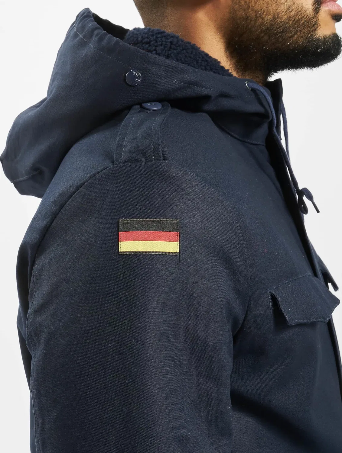 Мужская куртка с флагом Bw Parka Flag Brandit, marine — фото 4