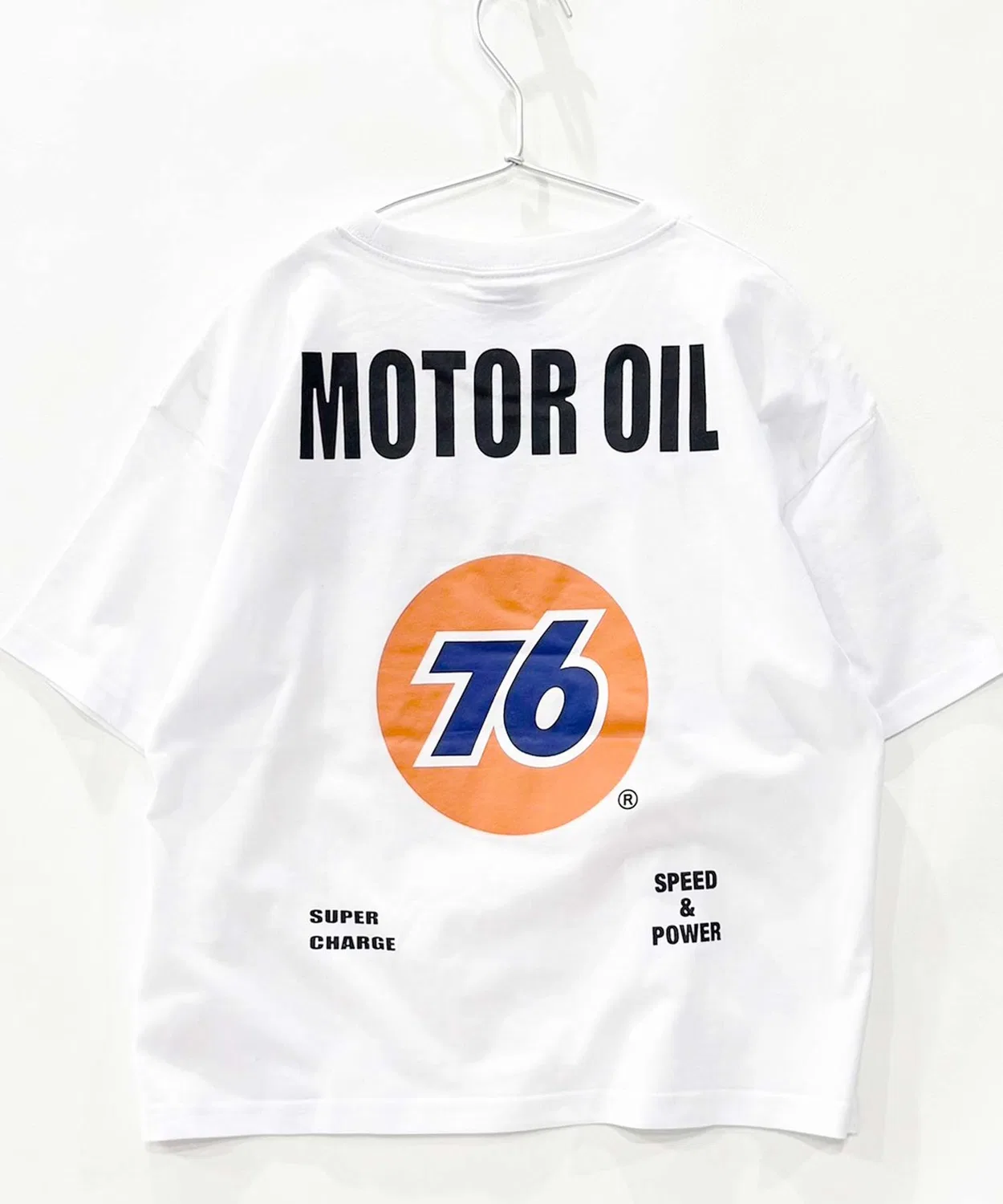 Детская футболка с контактной прохладой UNION76 76, Off White